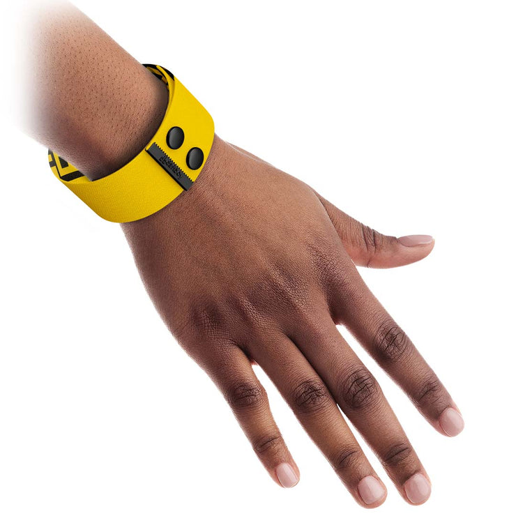 Hello Yellow Beyond Basic Thicc Cuff Bracelet On Hand
