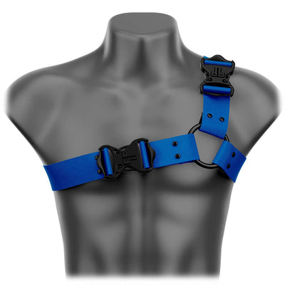 Cerulean Beyond Basic Asymmetrical Handmade Fashion Vegan Unisex Harness
