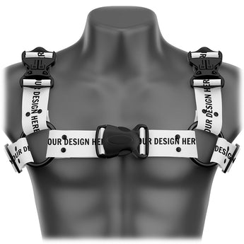 Custom Bulldog Handmade Fashion Vegan Unisex Harness App - Daftboy