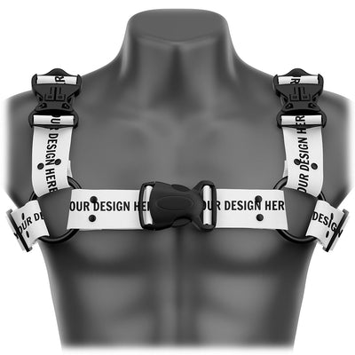Custom Bulldog Handmade Fashion Vegan Unisex Harness App