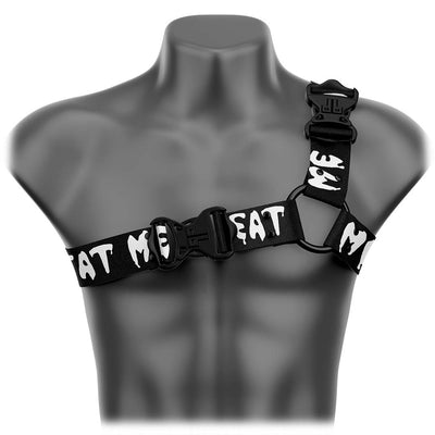 EAT ME! Asymmetrical Handmade Fashion Vegan Unisex Harness