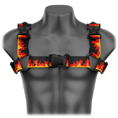 Fire Bulldog Handmade Fashion Vegan Unisex Harness