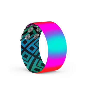 Glow Fluid Fantasy Thicc Cuff Bracelet - Daftboy