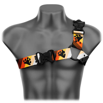 Pride Bear Culture Asymmetrical Handmade Fashion Vegan Unisex Harness - Daftboy