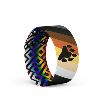 Pride Bear Culture Thicc Cuff Bracelet - Daftboy