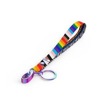 Pride Inclusion Key Clip Wristlet - Daftboy