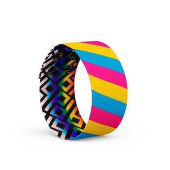 Pride Pansexuality Thicc Cuff Bracelet - Daftboy