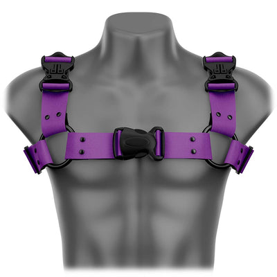 Purple Beyond Basic Bulldog Handmade Fashion Vegan Unisex Harness