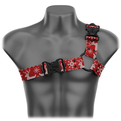 Reindeer Sweater Asymmetrical Handmade Fashion Vegan Unisex Harness