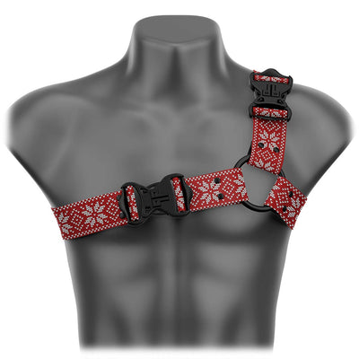 Star Holiday Ugly Sweater Asymmetrical Handmade Fashion Vegan Unisex Harness
