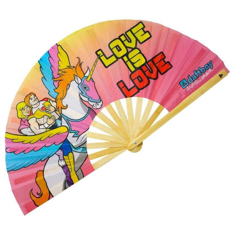 Love Is Love fan by Andrew Ahern for Daftboy