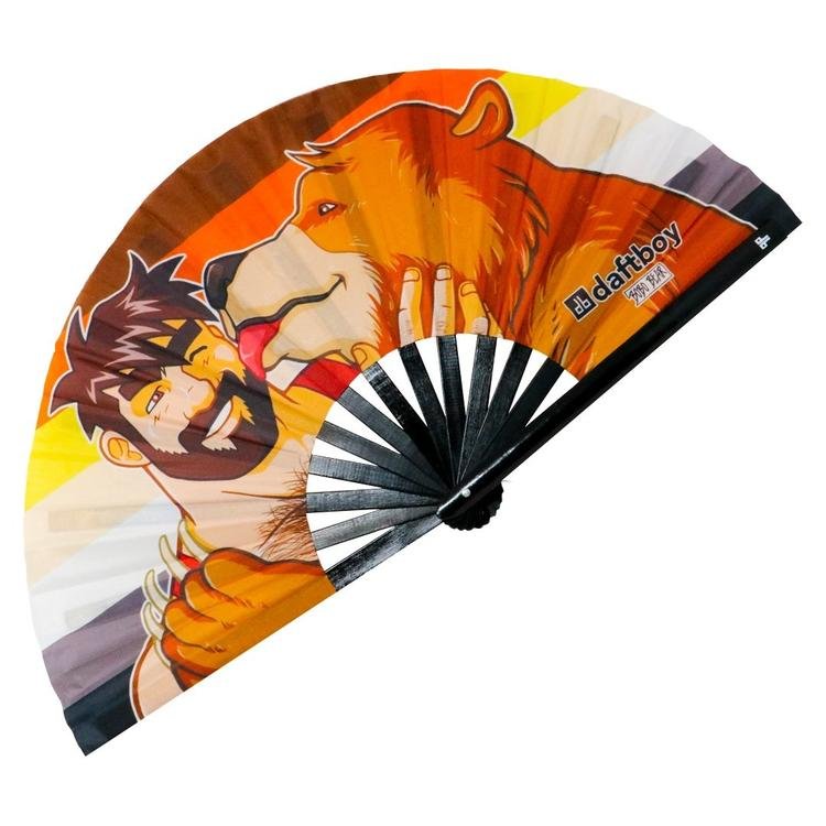 Bobo Bear Kiss fan for Daftboy