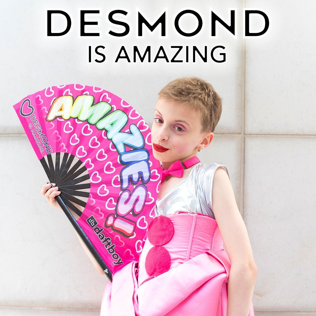 Desmond Is Amazing with the Daftboy Amazing collaboration fan