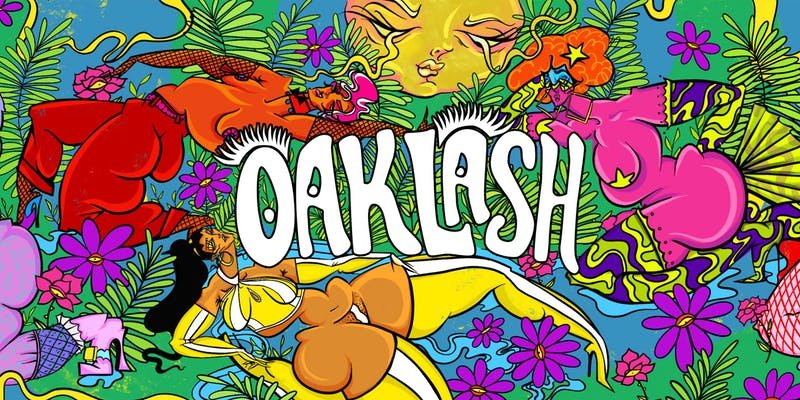 Oaklash drag festival artwork, a Daftboy fan partner